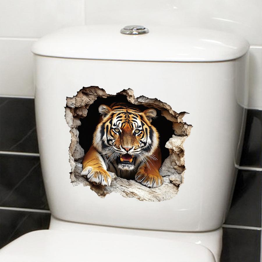 Car Tiger Car Sticker Tiger Head Cute Sticker Funny Car Body Sticker Premium Durable Quality Useful Practical Reliable