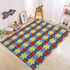 Puzzles Jigsaw Childrens Area Rugs Washable Carpets for Home Bedroom Living Room Mat Kitchen Entrance Doormat Non Slip Carpets
