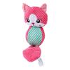 Dog Squeak Toys Cute Stuffed Durable Chew Toy Uneven Surface for Puppy Teething Soft Plush Animals Multiple Styles