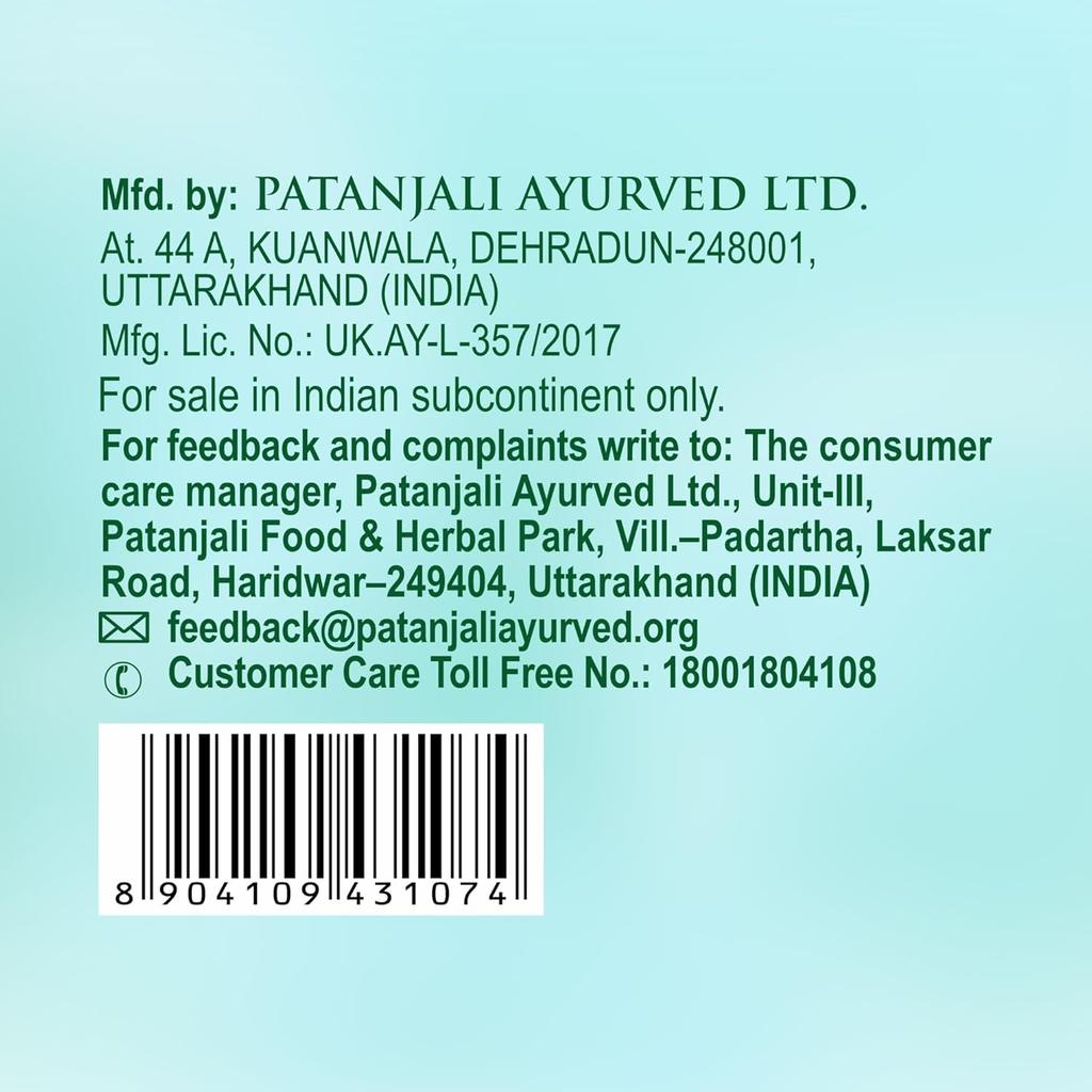 Patanjali Aloe Vera Gel Face Wash 60ml Pack Of 3 Mild Foaming Hydrating Gentle Cleanser For All Skin Types