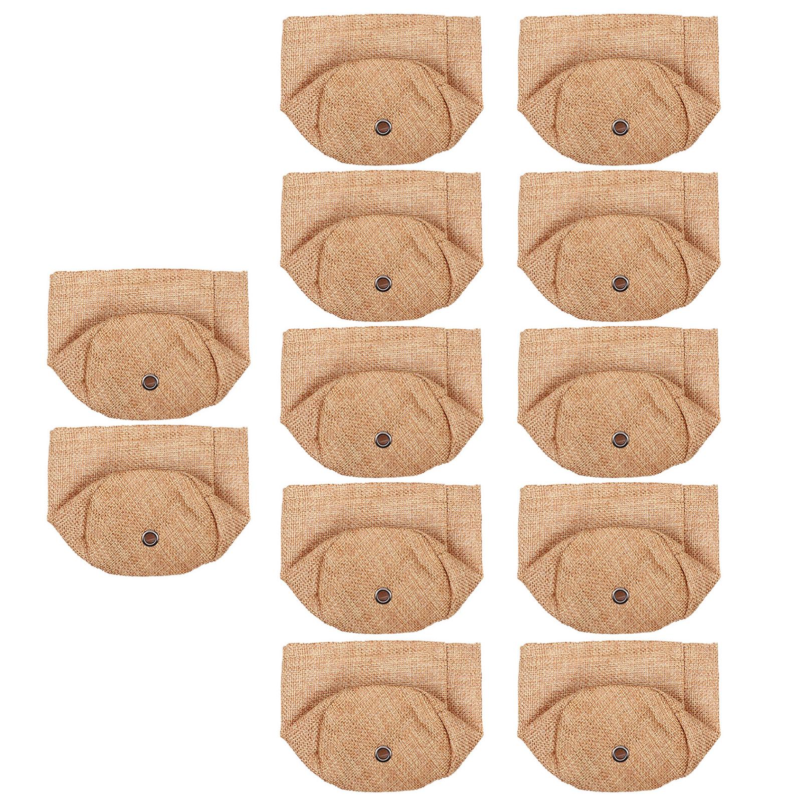 

Heavy Duty Plant Frost Protection Bag Jute Garden Bags for Crop Safekeeping Multiple Use Protect Bag with Drawstring