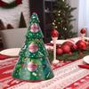 Removable Candy Box Cartoon Christmas Tin Cans Small Tree Storage Box  New Year