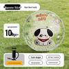 Inflatable Transparent Giant Football Beach Ball for Children and Parent-Child Interaction