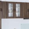 Dishwasher Front Panel Kalmar 2 pcs Brown Oak Effect