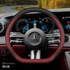 2026 For MERCEDES Luxury Steering Wheel Cover Nappa Leather Soft Touch Fit C‑Class E‑Class S‑Class GLC GLE CLA Car Accessories