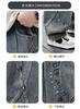 Children's Clothing Boys' Pants 2026 New Denim Spring Boys' Spring and Autumn Styles Mid To Large Children's Casual Pants Trend
