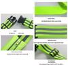 Multifunctional Reflective Sports Belt Elastic Fabric Texture Suitable for Hiking Cycling Phone Storage Solution