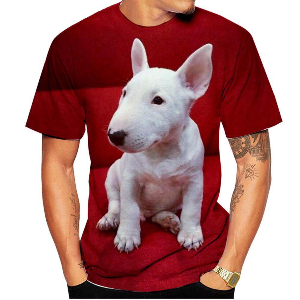 Men Women Children Summer Fashion Bulldog 3d Printing T-shirt Pet Dog Pattern Fashion Street Style Casual O-neck Clothing