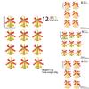 Festive Gold Plastic Christmas Bells Decorative Holiday Ornaments For Home Decor