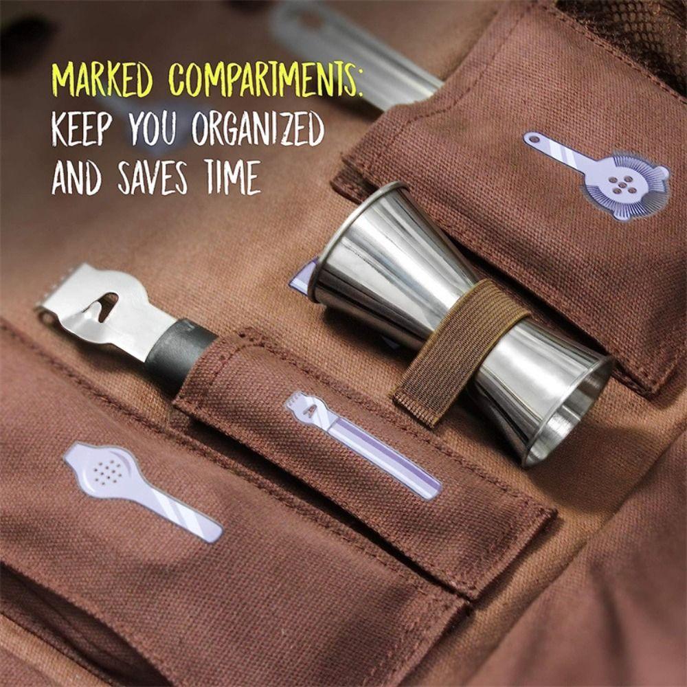 Blender Professional Bartender Tool Bag High-Quality Portable Storage Bag Whiskey Preparation