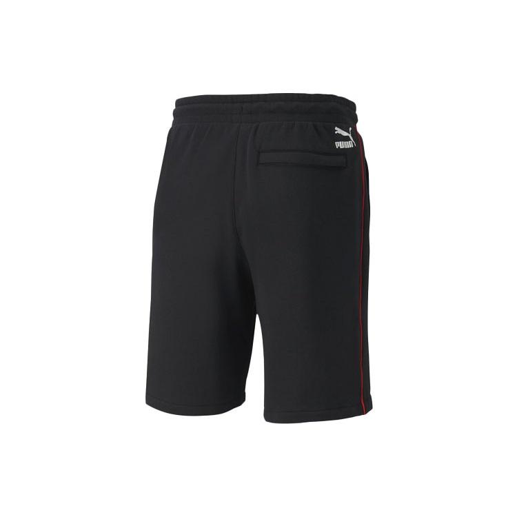 PUMA Sport Knitted Shorts 'Black White Red' Men's 598637-01