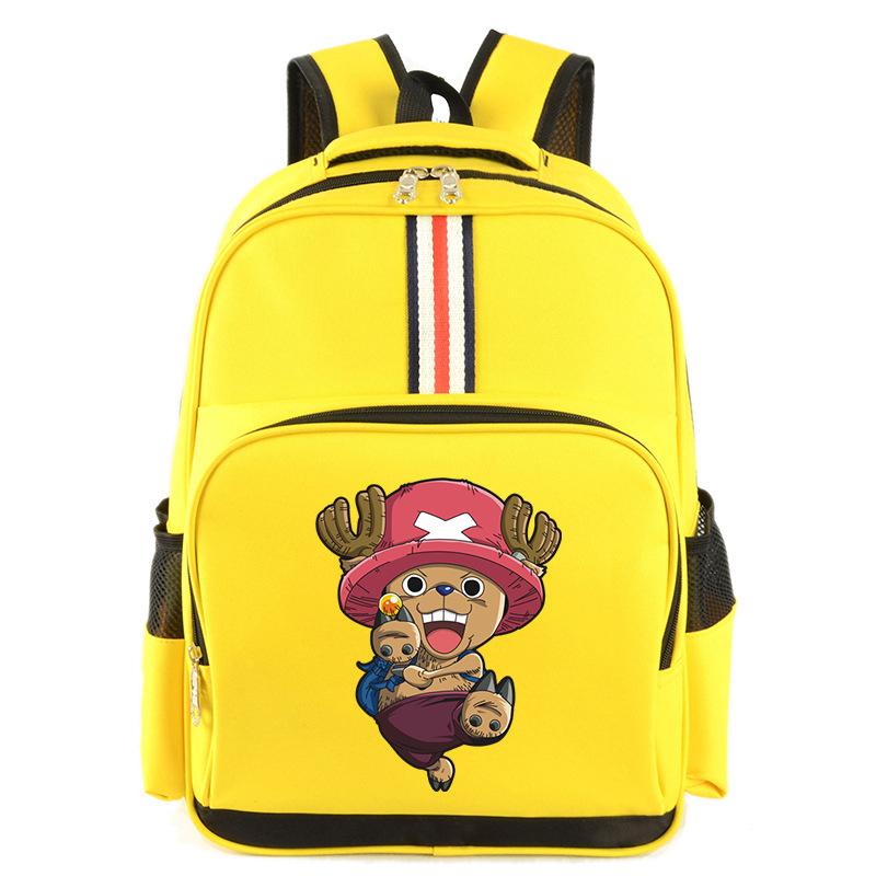 

New animation peripheral printing backpack, primary and secondary school schoolbag Average Size