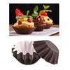 Pack of 50 Safe Food Grade Inks and Paper Grease Proof Cupcake Liners Holiday Party Mini Paper Baking Cups