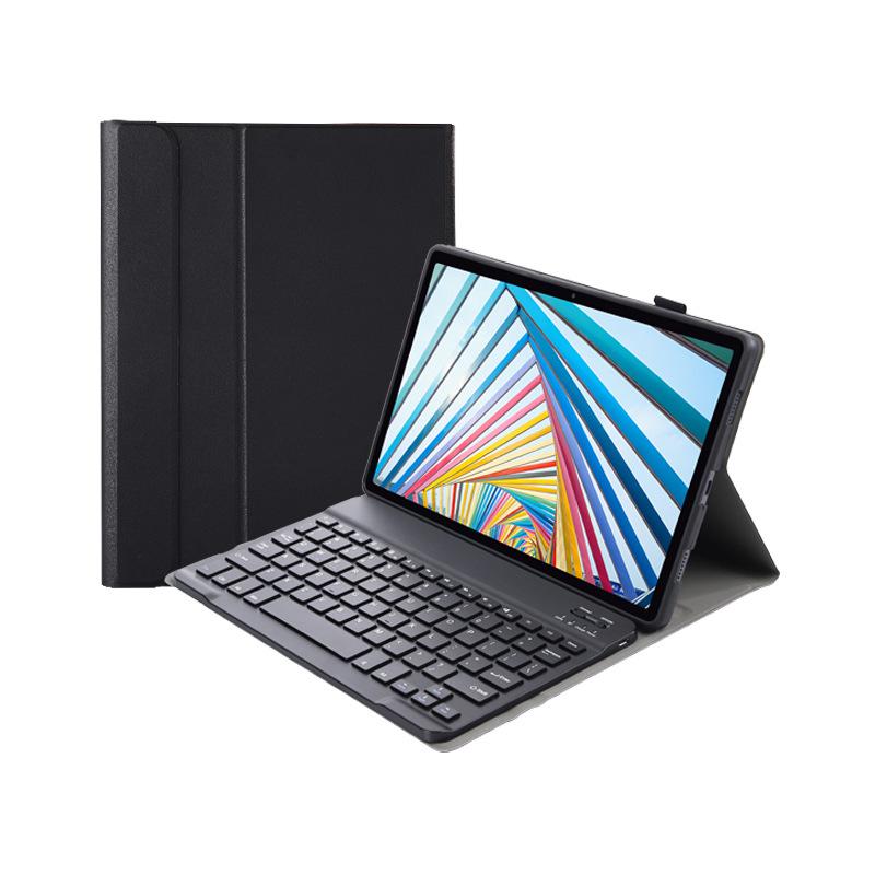 Bluetooth Tastatur Lederhülle für Samsung Tab A8 10,5 Zoll X205/X200