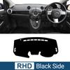 Car Dashboard Cover For Mazda 2 DE Demio 2007 2008 2009 2010 2011 2012 2013 2014 trument Desk Sun Shade Mat Accessories