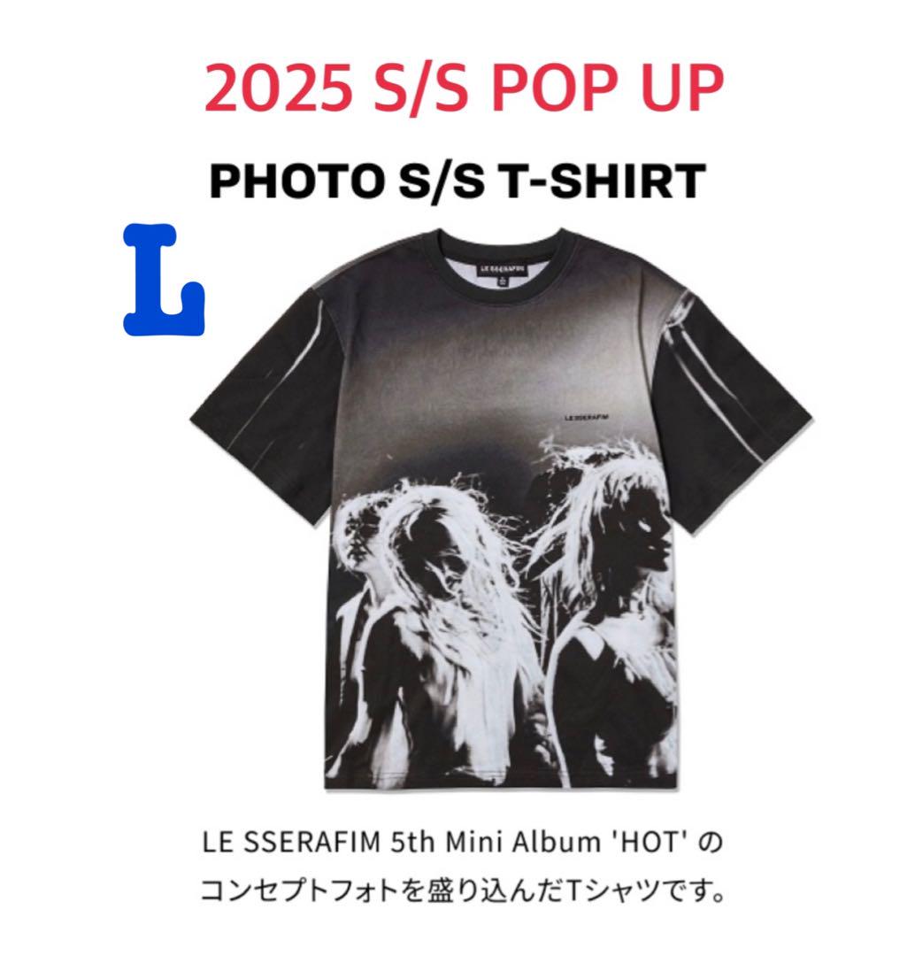 

[USED] LE SSERAFIM 2025 S/S POP UP T-shirt L