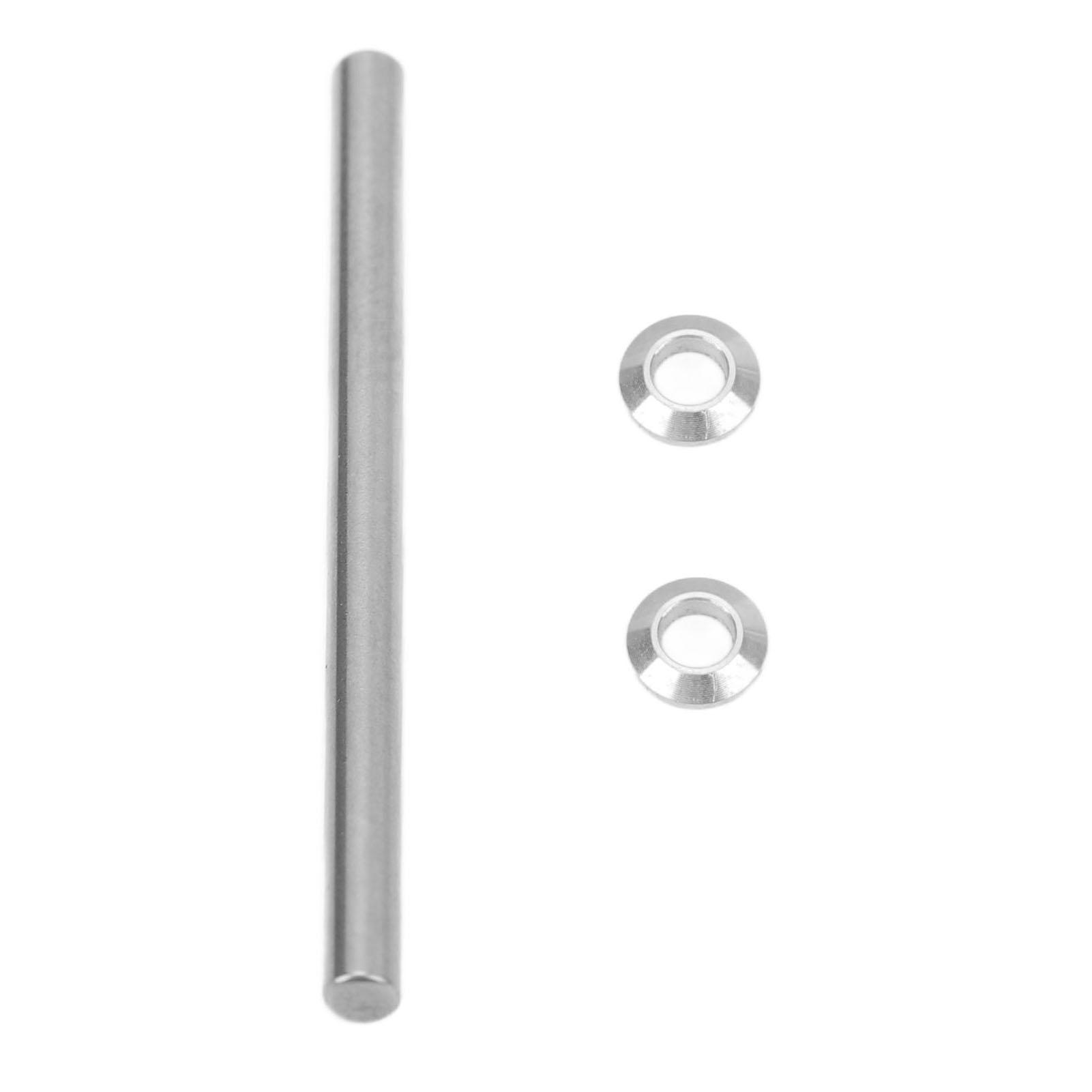 

RC Helicopter Horizontal Axis Stainless Steel Horizontal Shaft Gasket for Wltoys K200 Remote Control Helicopter Silver