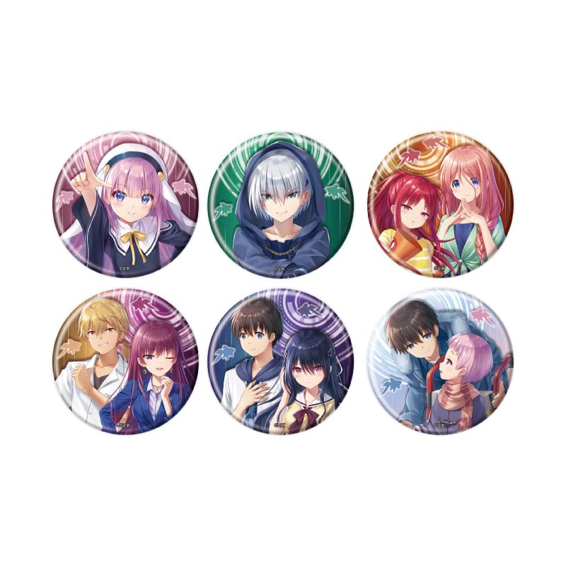 

The Day I Became a God 01 [Official Illustration] Can Badge Box of 6