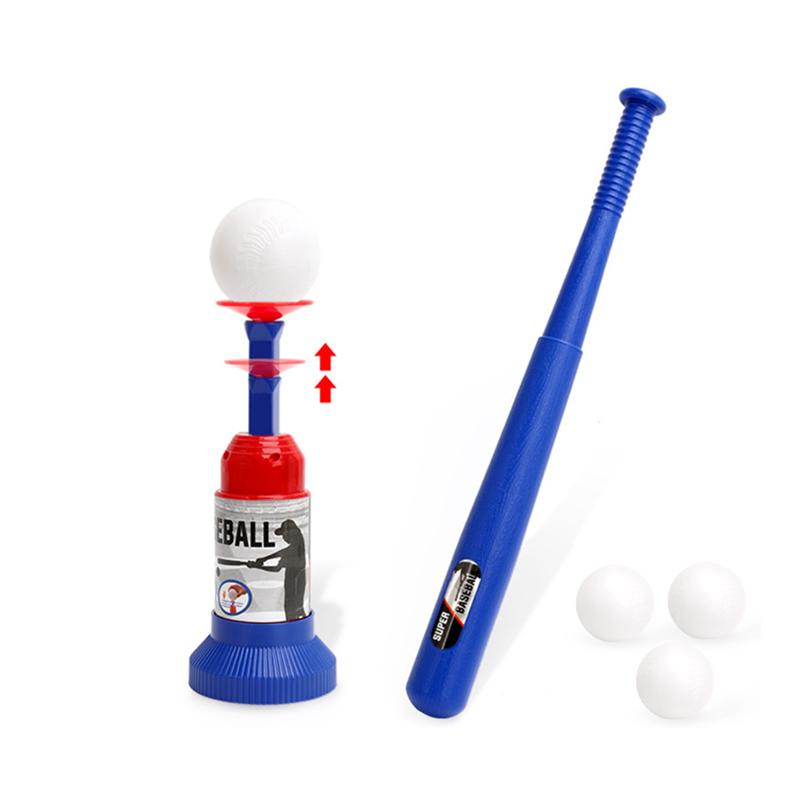 Baseball Ball Toys Backyard Outdoor Sports Toy Adjustable Automatic Pitching Baseball Machine Games Sets Birthday Kids Boy Gift