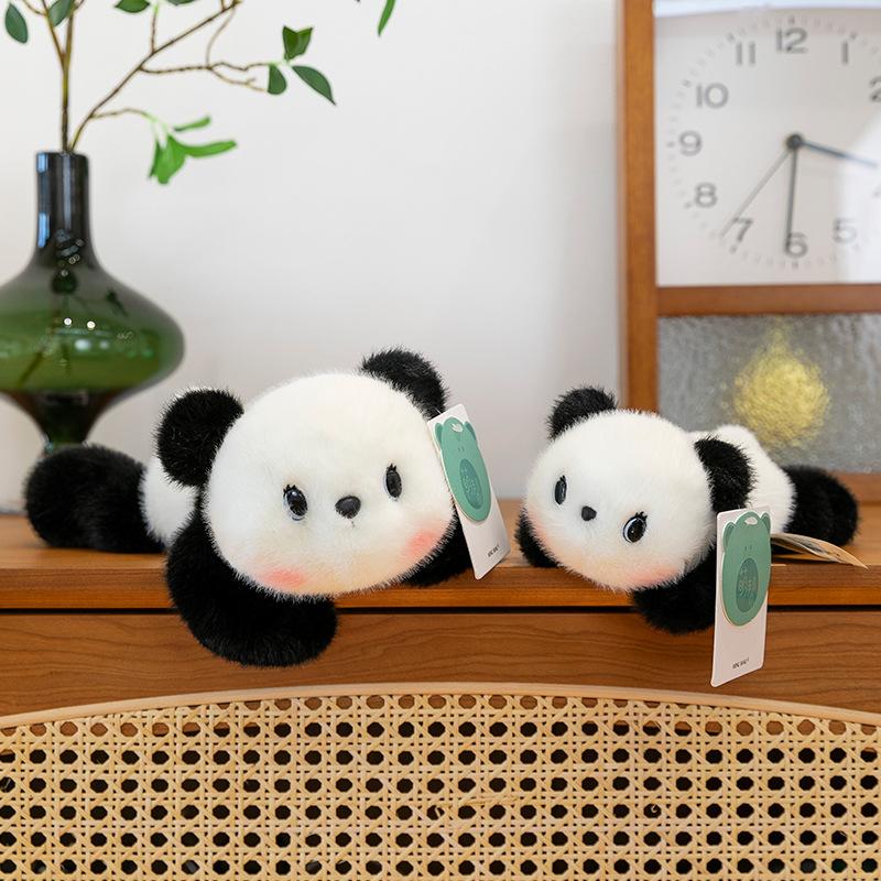 Pocket Treasure Cat Panda Doll Puppy Plush Toy Children's Table with Small Doll Doll