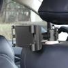 Support de tablette pour voiture pour appui-tête Support réglable pour dossier de siège de voiture Support pour iPad Clip de support pour téléphone portable Accessoire de voyage en voiture pour enfants