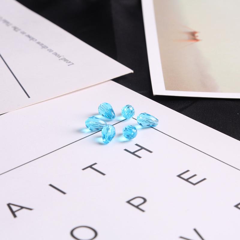 Premium Teardrop Faceted Crystal Beads for DIY Jewelry Making