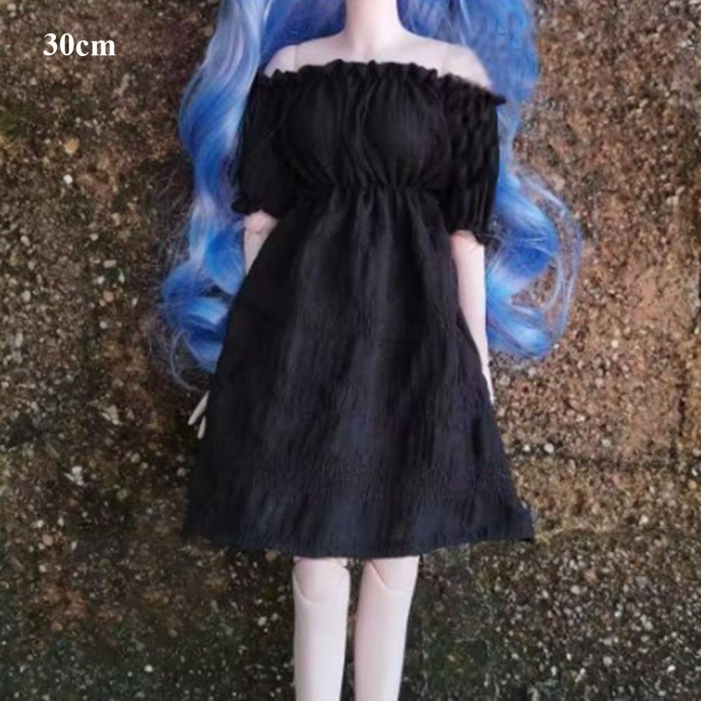 

Аксессуары для кукол своими руками Платья Одежда для кукол BJD 1/3 1/4 1/6 30/45/60 см Игрушки для девочек Black 30cm