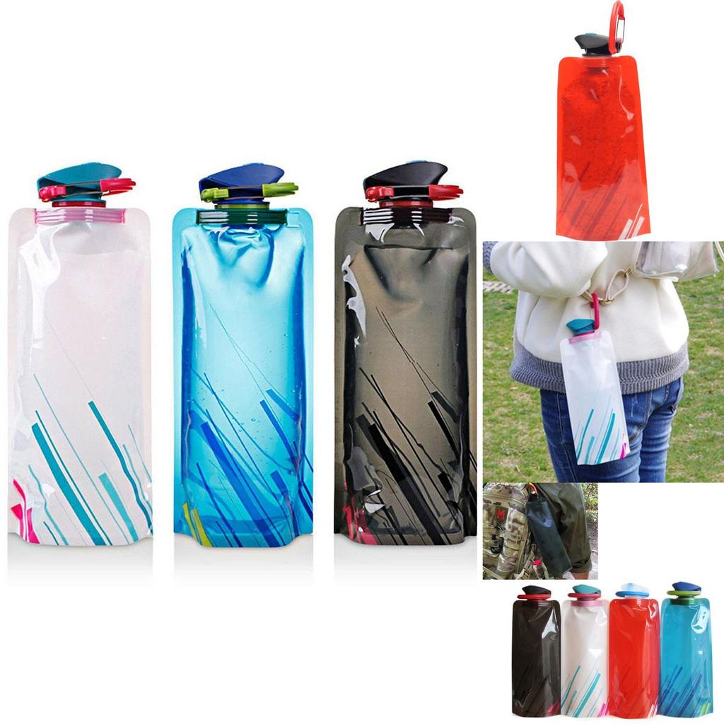 Faltbarer 700ml Sport-Reise-Becher für Outdoor-Abenteuer und Wandern