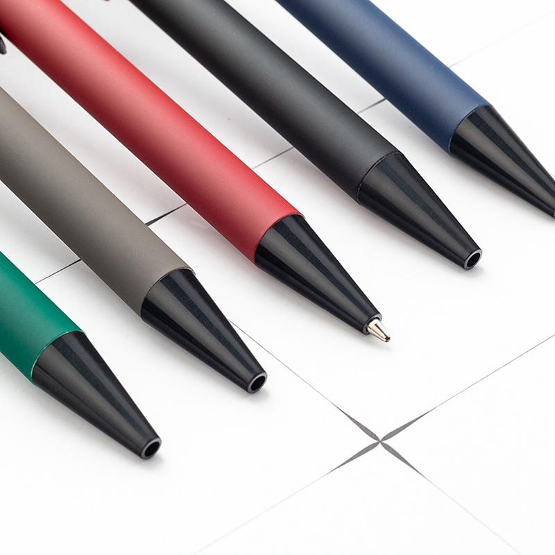 10Pcs Metal Gift Advertising Pen Student Stationery Office Ballpoint Pen Name Promotional Pen