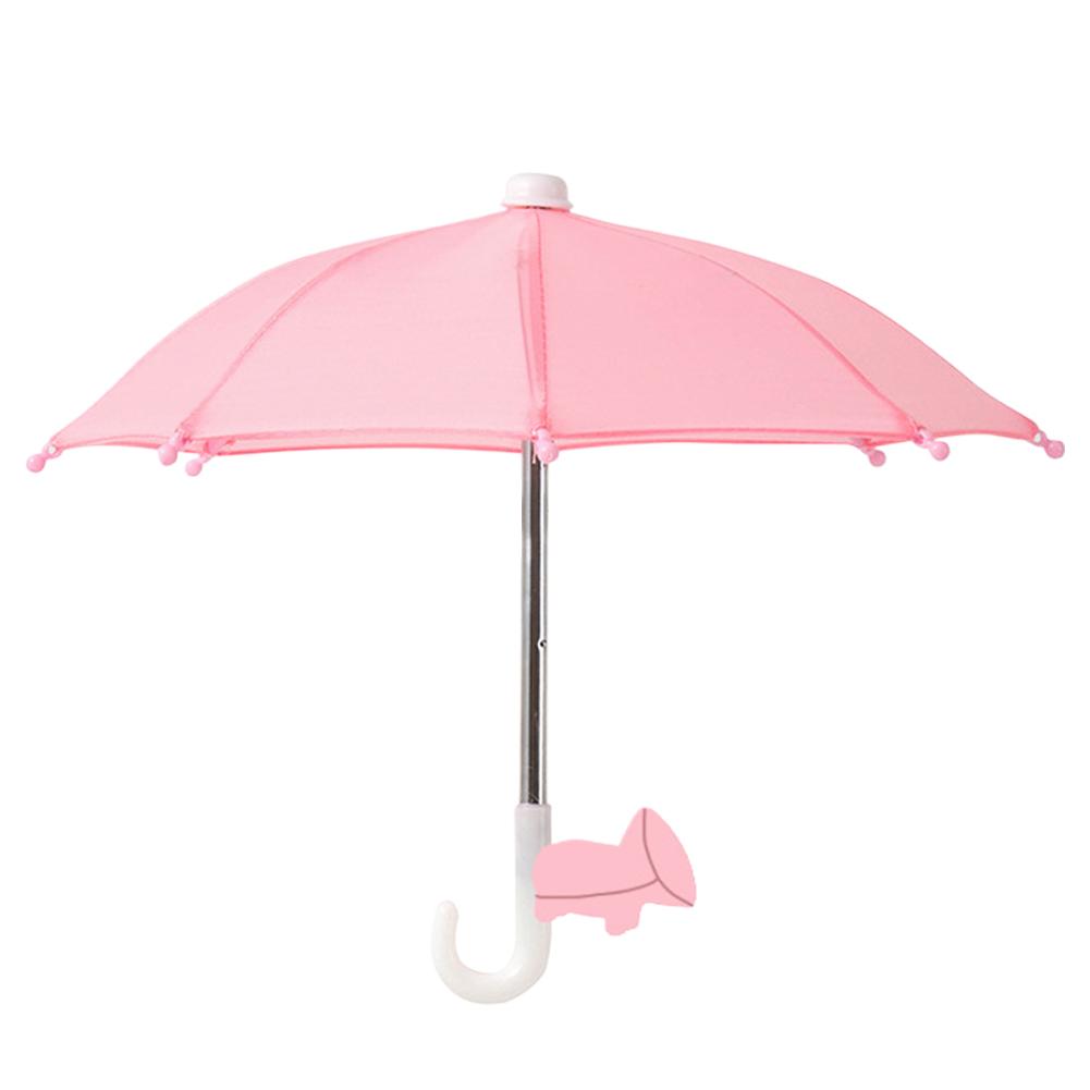 Creative Mini Umbrella Phone Stand, Universal Portable Waterproof Holder For Smartphones, Outdoor Anti-Glare Sunshade Accessory