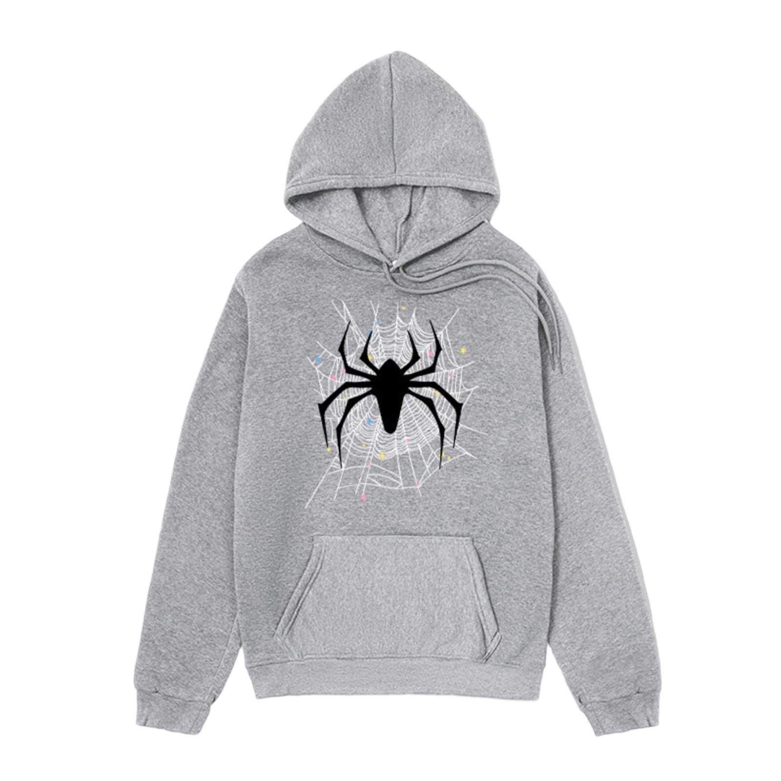 

Женская модная повседневная универсальная повседневная толстовка с капюшоном, повседневная толстовка с длинными рукавами и нашивками сверху L