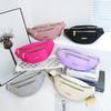 Lightweight Nylon Fanny Pack with Multi-Zipper Pockets Adjustable Waist Bag for Travel Sports & Daily Use