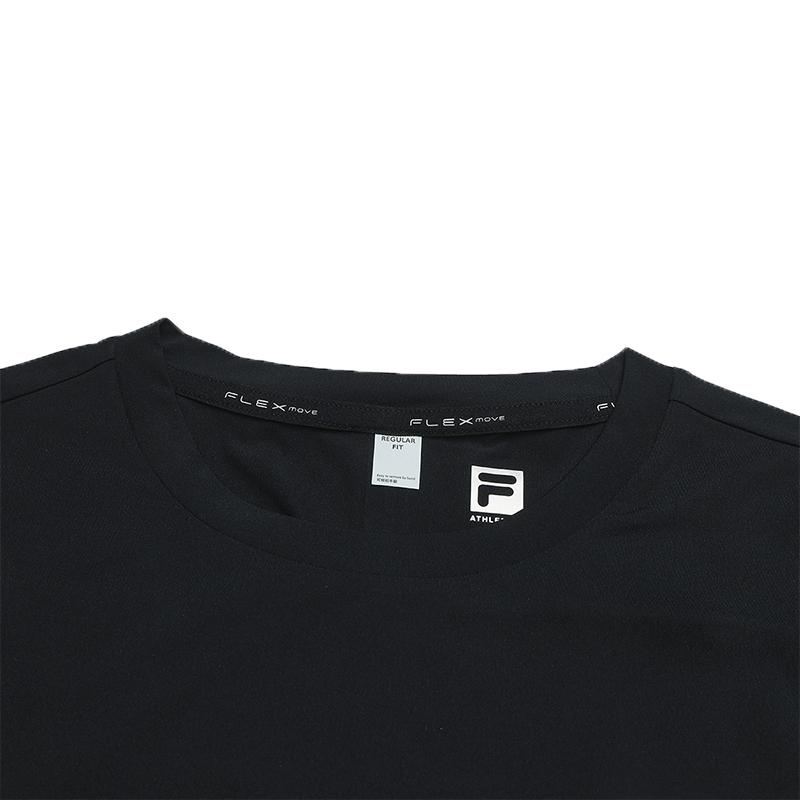 FILA Fitness Moisture Wicking Simple Sports Casual T-Shirt Men tops A51M621114FBK