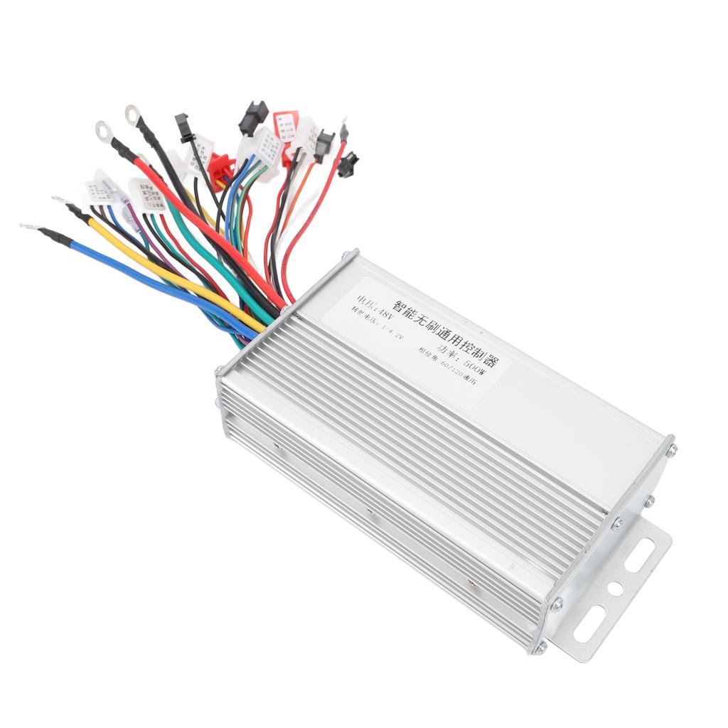 48V 500W Brushless Controller Speed Control Aluminum Alloy Brushless Motor Controller for Electric