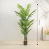 Artificial Areca Palm Potted Tree Floor-standing Outdoor Palm Tree Home Living Room Decoration Artificial Plant Tree 100cm-200cm