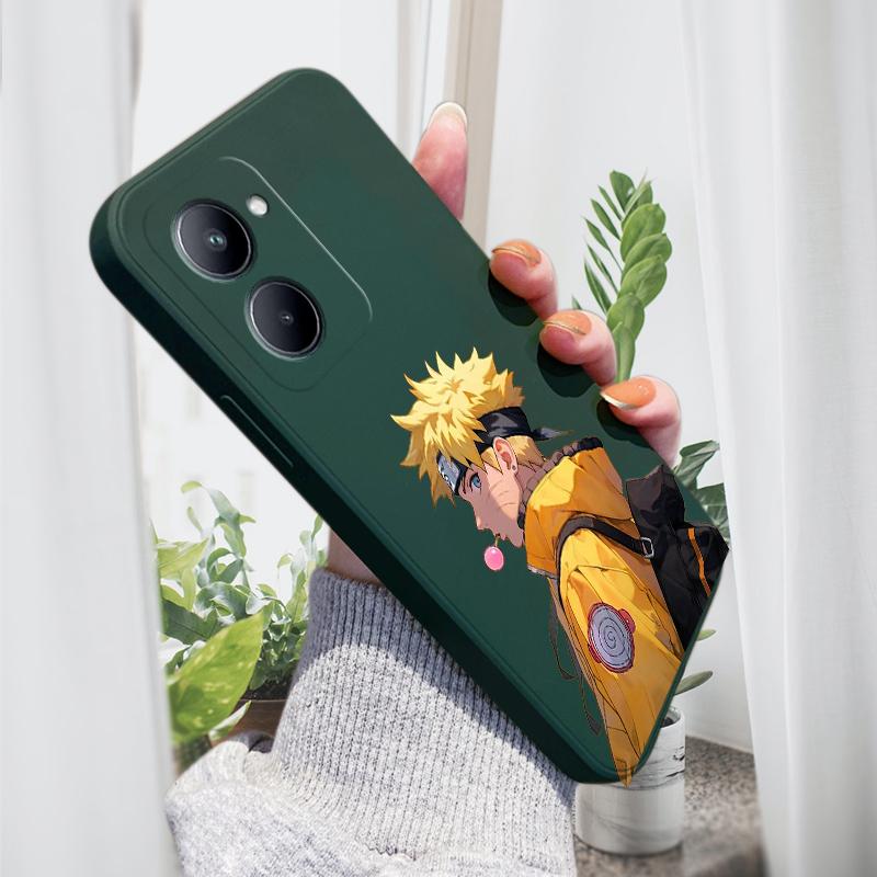 Popular Japanese Anime Phone Case for iPhone 15 14 13 12 11 Samsung Galaxy S23 S22 A52 A52S Soft Full Protection Square Liquid Silicone Cover Cases