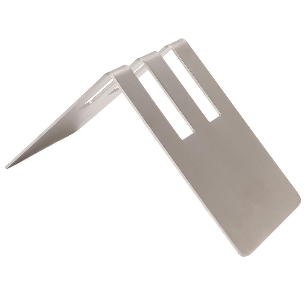 V Shaped Coffee Filter Paper Holder V Type Dual Capacity Stainless Steel Cone Coffee Filter Paper Holder Double Groove