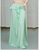 New Style Belly Dance Practice Skirt - Beginner Slimming Slit Long Skirt for Women