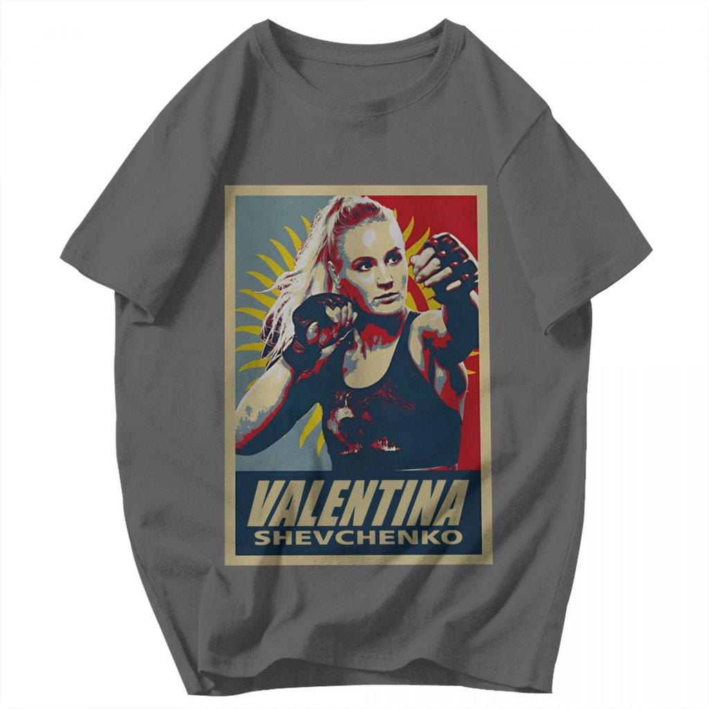 Men T Shirt Valentina Shevchenko Vintage Summer Y2K Graphic Quality Unisex Clothing T Shirts