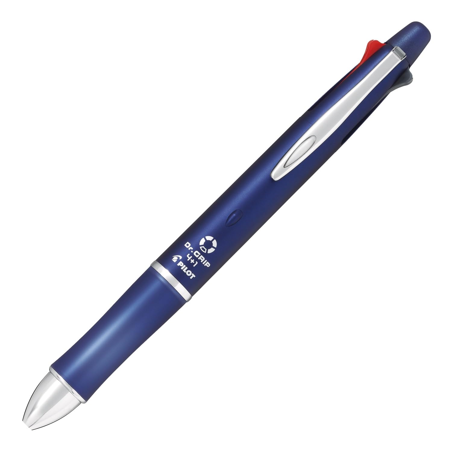 

Многофункциональная ручка Pilot Doctor Grip 4-цветная шариковая ручка Sharp PB Body Lever 4+1 0,7 мм + 0,5 мм [Темно-синий] Размер 148x14,1 мм/слайд-тип/26,3 г