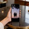 Romantic Couple Silhouettes Case for Samsung Galaxy S21 S25 FE S24 S23 Ultra S20 S9 S22 Plus S10 TPU Cover