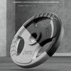 Yu Ying Rubber-Coated Olympic Barbell Weight Plates with Three-Hole Grip