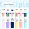 Blue Fruit 10-Color Quick-Dry Ballpoint Pen Set - Creative Multi-Functional Drawing Markers