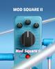 Donner Mod Square II Guitar Effect Pedal with 16 Modulation Modes and True Bypass (Chorus, Phaser, Tremolo, Flanger, Rotary, Vibrato, Wah, Lo-Fi