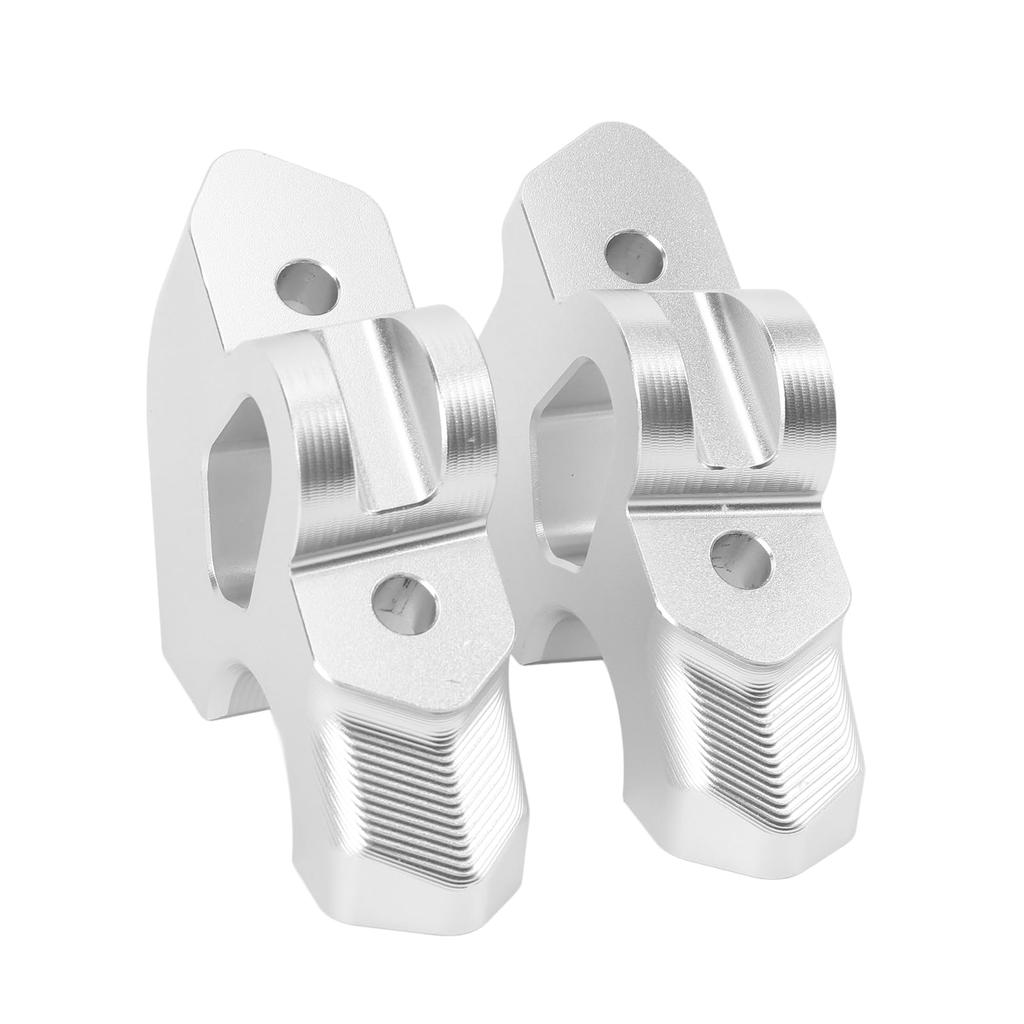 Motorcycle Handlebar Spacer, Handlebar Riser Aluminum Anodized R1300GS Adventure 2023 to 2024 (Silver)