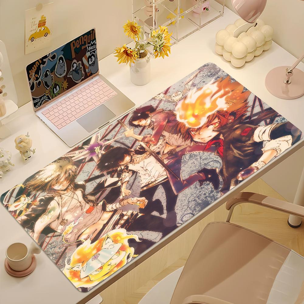 Katekyo Hitman Reborn Mouse Pad Large NonSlip Lockedge Desktop Computer Desk Mat Keyboard Writing Mousepad Office Gamer Student