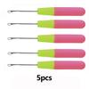 3pcs/5pcs Wig Weaving Tools Hair Dye Home Wig Hooks Tongue Hooks Simple Practical Hooks Carpet Hooks