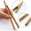 Bamboo Tincers Bamboo Cooking Clamp Wood Tincers Bamboo Tester Eco-friendly Reusable Bifteck Claw for Kitchen Restaurant Tea Claw 20cm 1 Piece