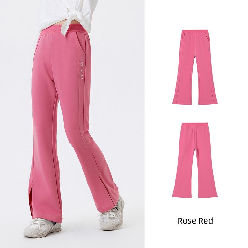 Navigare Italian Small Sailboat Children's Slim-Fit Pants 2026 Spring New Girls' Flared Pants