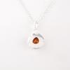 Natural Citrine Gemstone 925 Sterling Silver Jewelry Handmade Tiny Pendant 1.15" PP-8-6